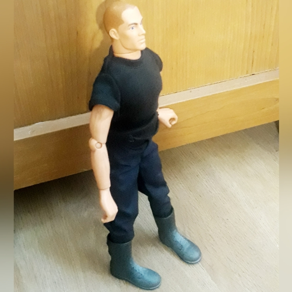 Vtg 1996 Hasbro Pawtucket G.I. Joe Action Figure / Realistic 12" Posable Doll - Picture 11 of 14